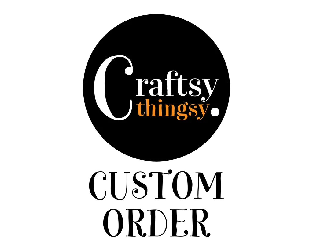 Custom order digital listing cover showing personalized design request options