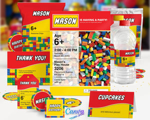 Lego Birthday Party Decorations