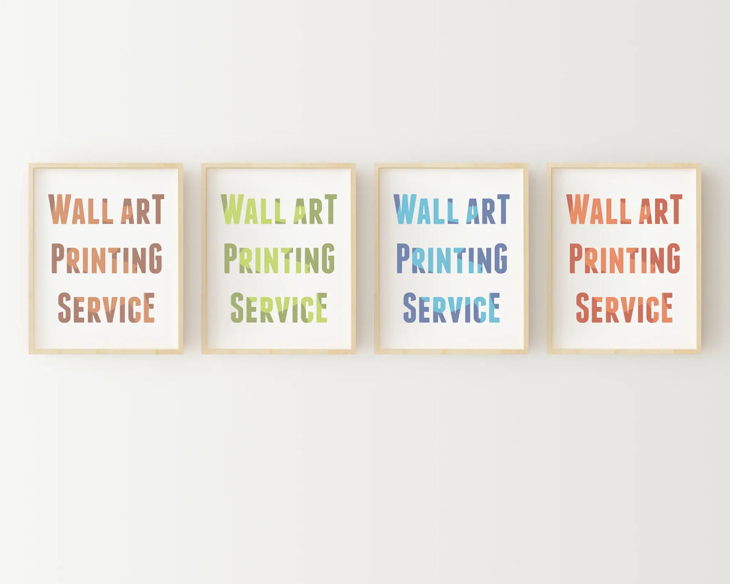 Wall Art Printing Service