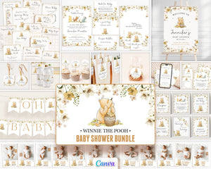 Winnie the Pooh Baby Shower Decorations